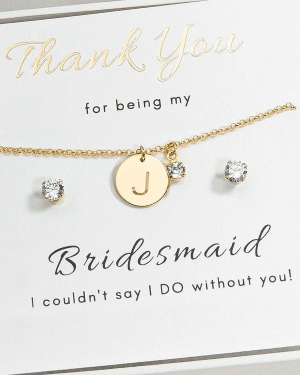 Bridesmaid Jewelry Set