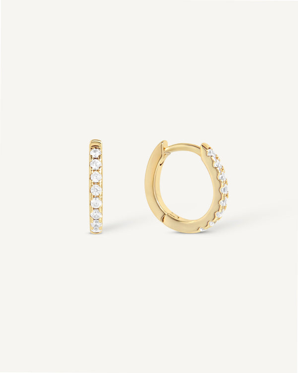 Dawn Pave Hoops