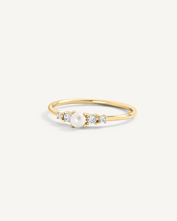 Pearl Crown Ring