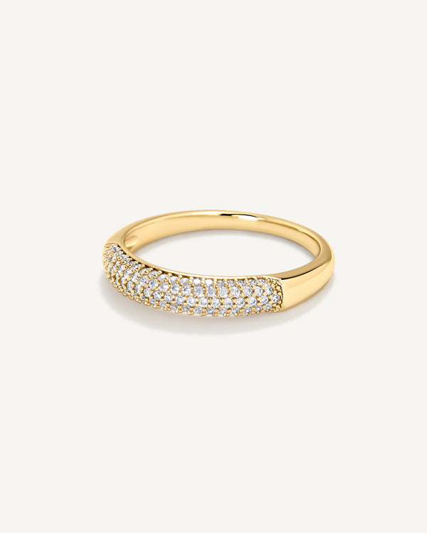 Mini Pave Dome Ring