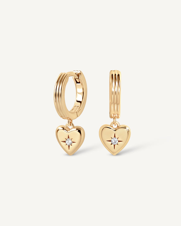 Juliet Heart Earrings