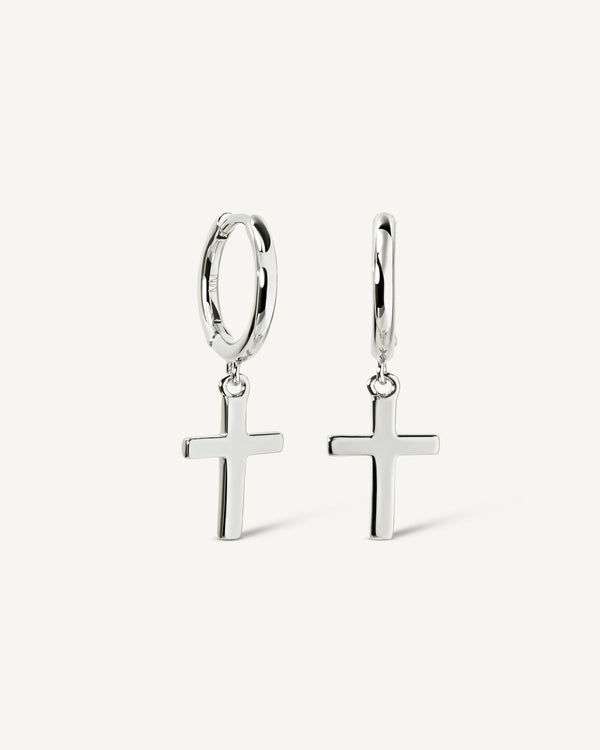 Créoles en croix classiques