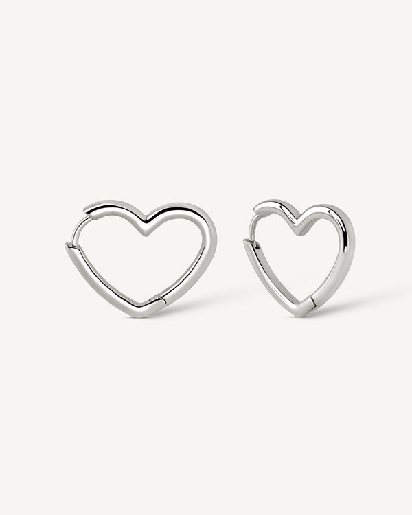 Aros de corazón