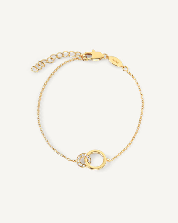 Interlocking Circles Bracelet