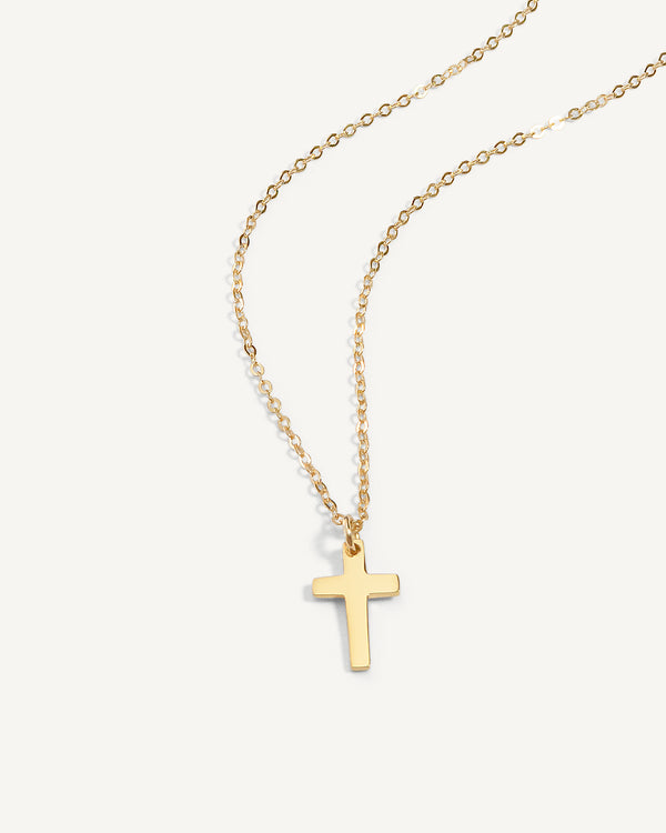 Small Cross Necklace – Monday Monarch