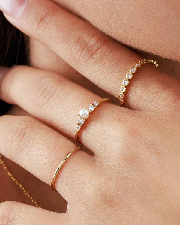 Pearl Crown Ring