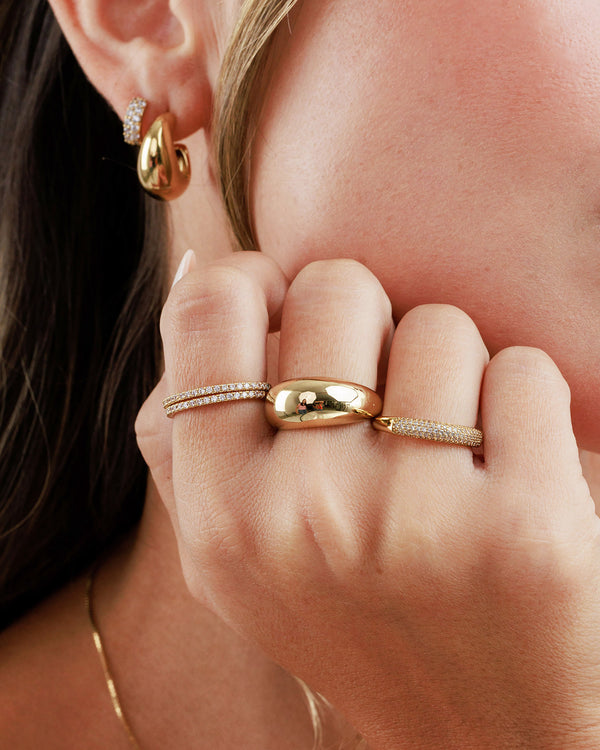 Mini Pave Dome Ring