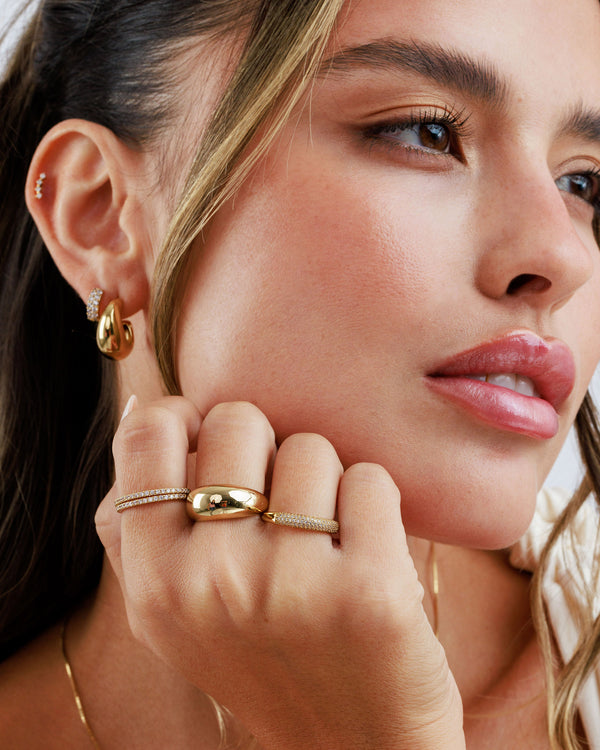 Mini Pave Dome Ring