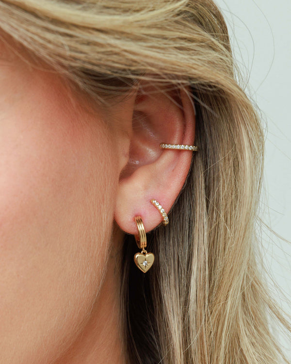 Juliet Heart Earrings