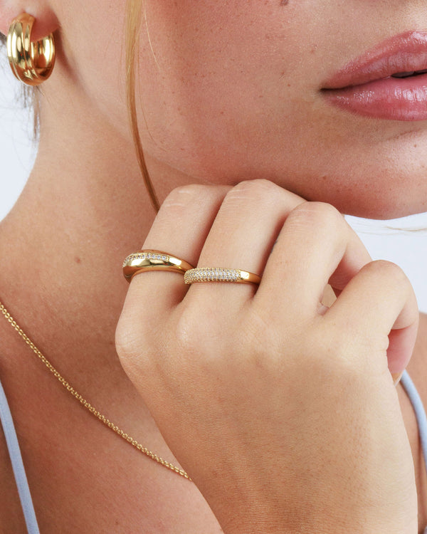 Mini Pave Dome Ring