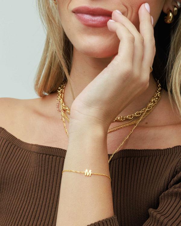 Mini Letter Bracelet
