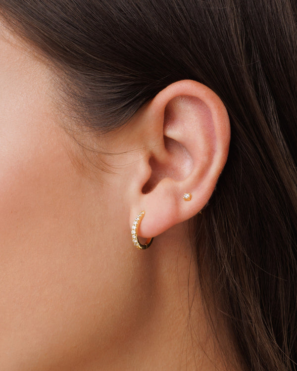 Dawn Pave Hoops
