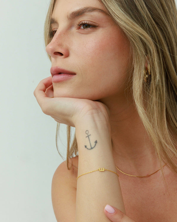 Mini Letter Bracelet