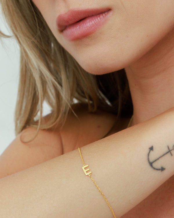 Mini Letter Bracelet
