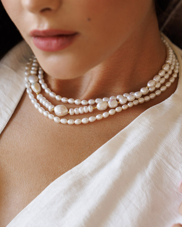 Collar de perlas Audrey