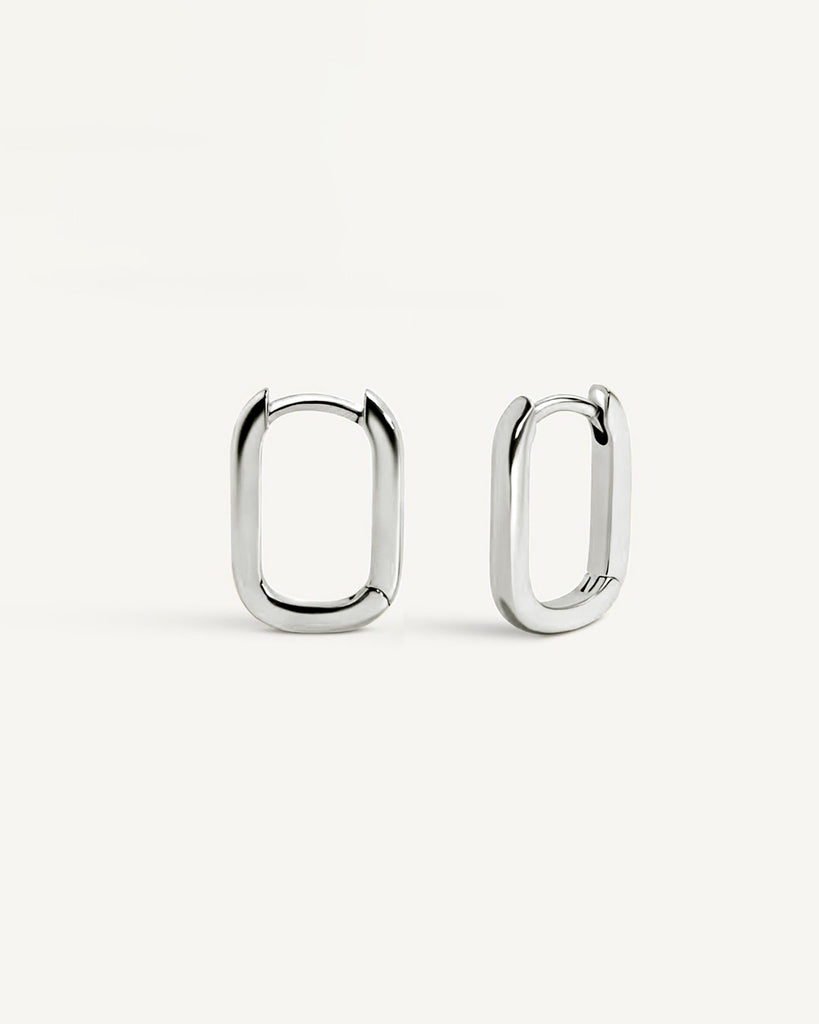 Classic Link Hoop Earrings – Monday Monarch