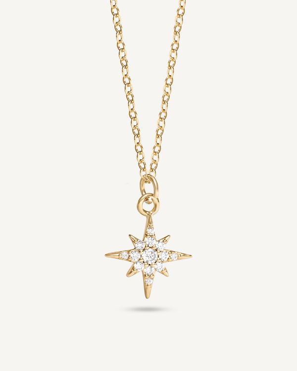 Starburst Pave Necklace