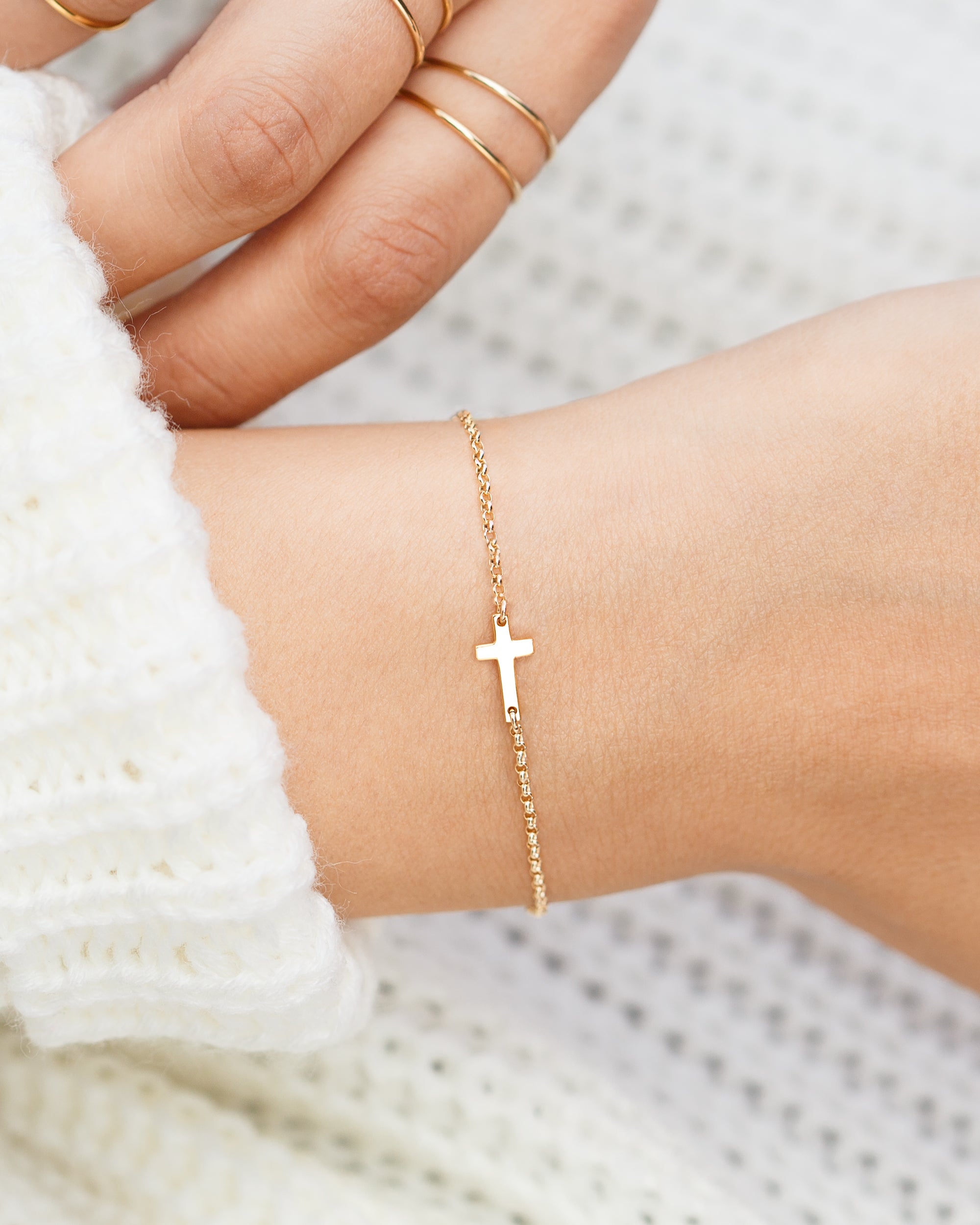 Jerusalem Cross Bracelet