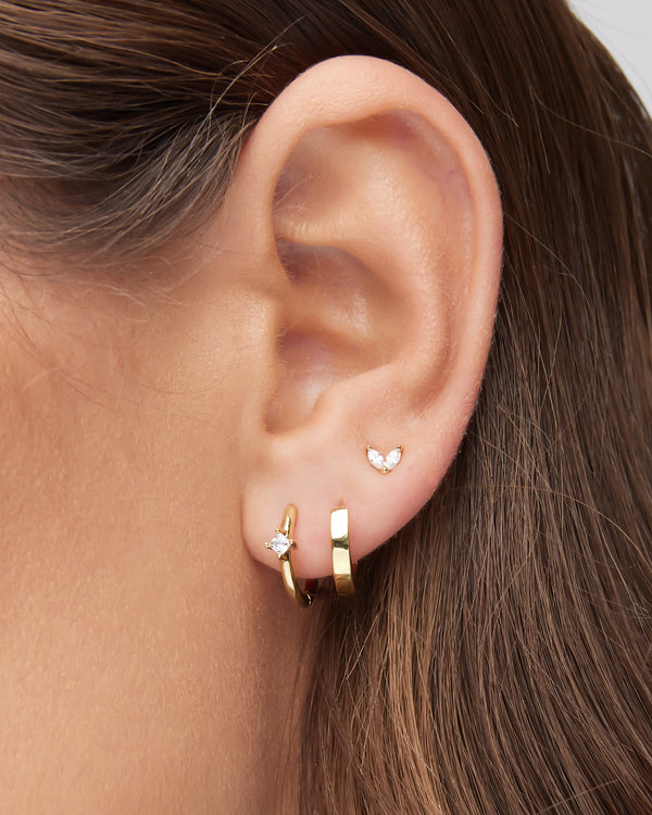 Petal Crystal Studs