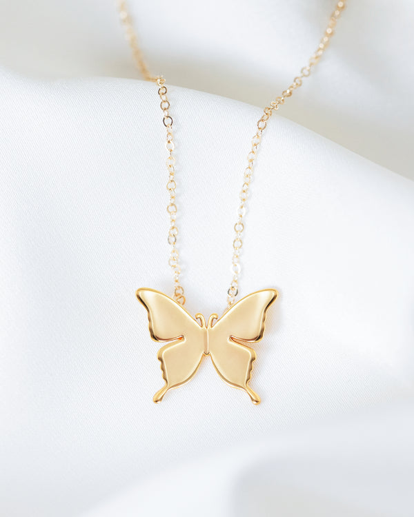 Collier papillon