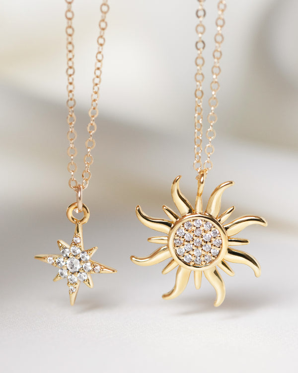 Collana Starburst Pave