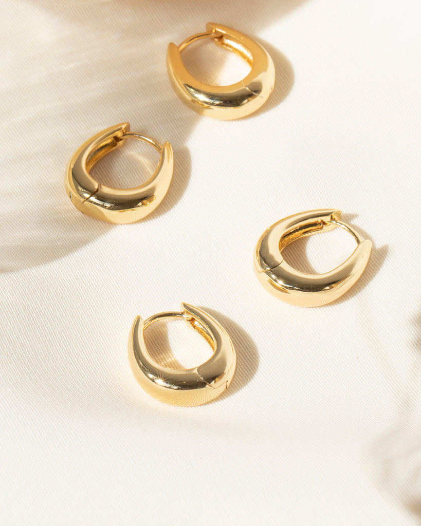 Lara Teardrop Hoop earrings – Monday Monarch