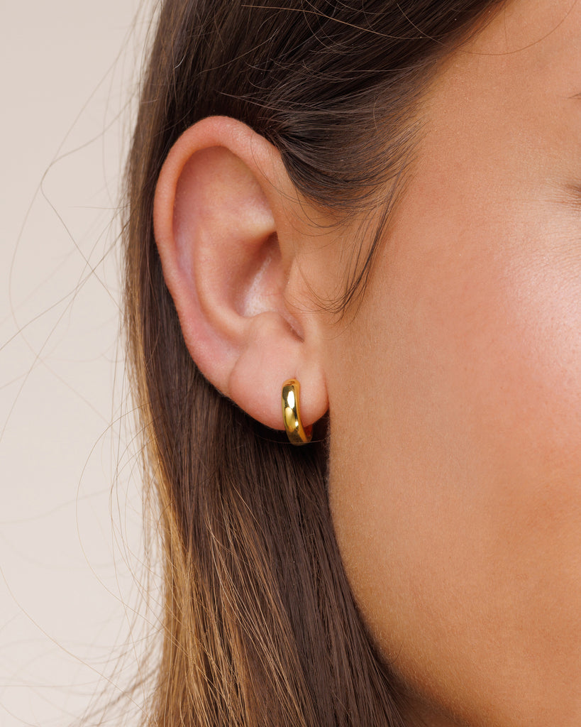 18K Harper Statement Hoop Earring main image 0