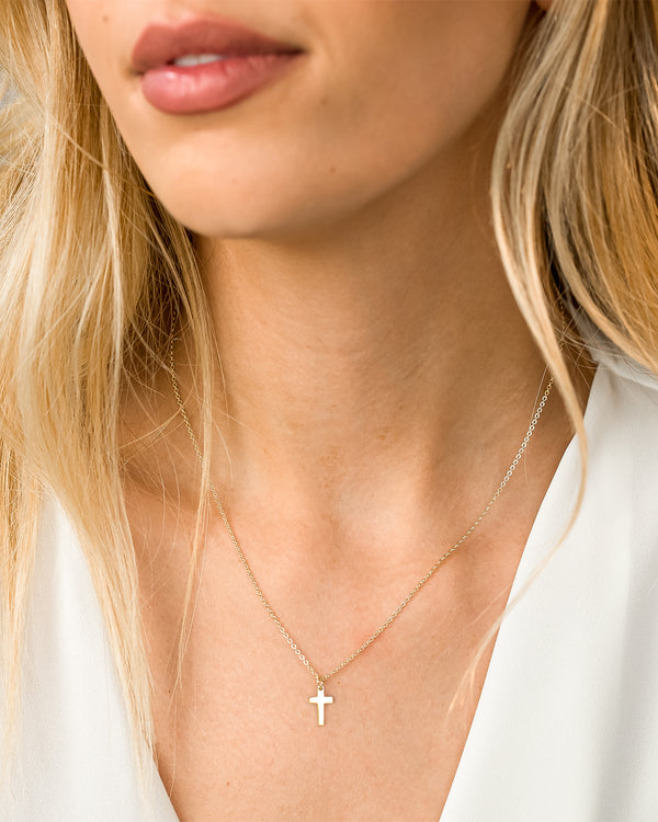 Small Cross Necklace